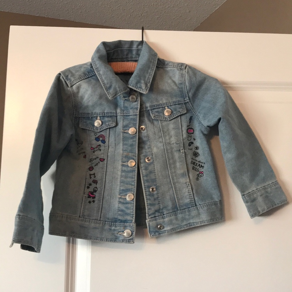 4t girls jean jacket